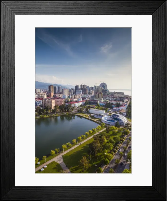 Framed Print : Georgia, Batumi, Nurigeli Lake Framed Print : Georgia, Batumi, Nurigeli Lake
