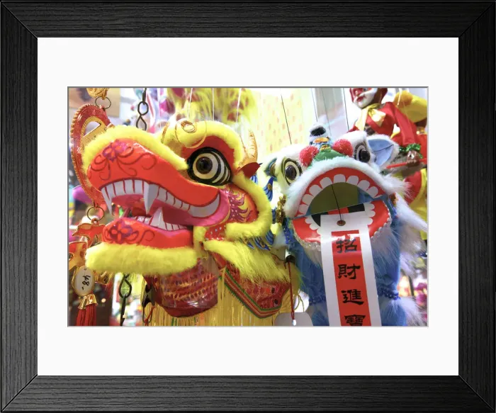 Framed Print : Chinese New Year Decorations, Hong Kong, Special Administrative Region of the People s Framed Print : Chinese New Year Decorations, Hong Kong, Special Administrative Region of the People s