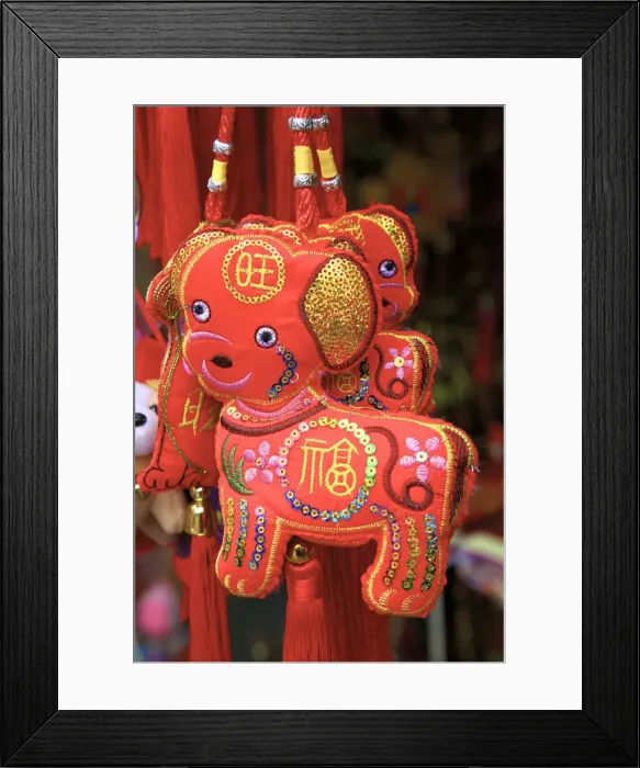 Framed Print : Chinese New Year Decorations, Hong Kong, Special Administrative Region of the People s Framed Print : Chinese New Year Decorations, Hong Kong, Special Administrative Region of the People s