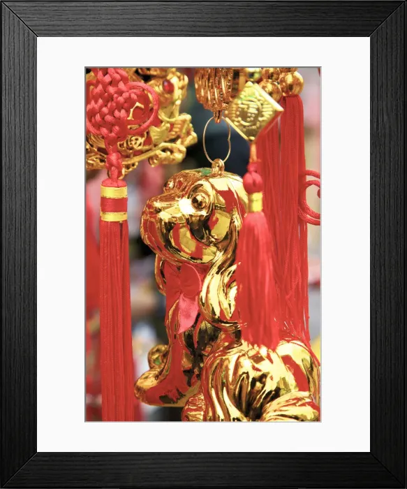 Framed Print : Chinese New Year Decorations, Hong Kong, Special Administrative Region of the People s Framed Print : Chinese New Year Decorations, Hong Kong, Special Administrative Region of the People s