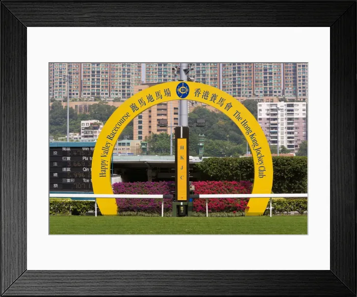 Framed Print : China, Hong Kong, Hong Kong Island, Wan Chai, Happy Valley Race Course Framed Print : China, Hong Kong, Hong Kong Island, Wan Chai, Happy Valley Race Course