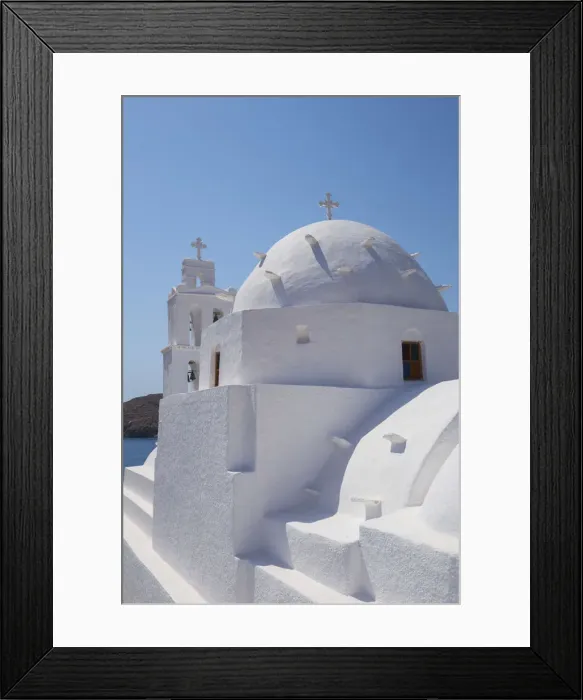 Framed Print : Greek Orthodox church, Ios town, Ios Island, Cyclades Islands, Greece Framed Print : Greek Orthodox church, Ios town, Ios Island, Cyclades Islands, Greece
