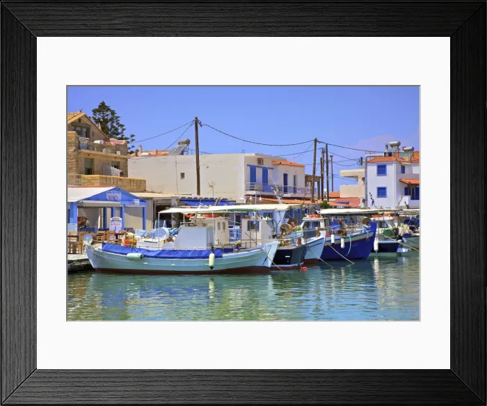 Framed Print : The Harbour, Elafonisos Island, Laconia, The Peloponnese, Greece, Southern Europe Framed Print : The Harbour, Elafonisos Island, Laconia, The Peloponnese, Greece, Southern Europe