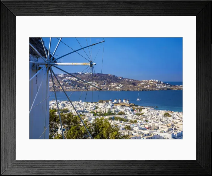 Framed Print : Chora (Mykonos Town), Mykonos, Cyclades Islands, Greece Framed Print : Chora (Mykonos Town), Mykonos, Cyclades Islands, Greece
