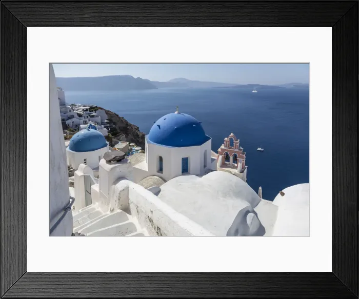 Framed Print : Oia, Santorini (Thira), Cyclades Islands, Greece Framed Print : Oia, Santorini (Thira), Cyclades Islands, Greece
