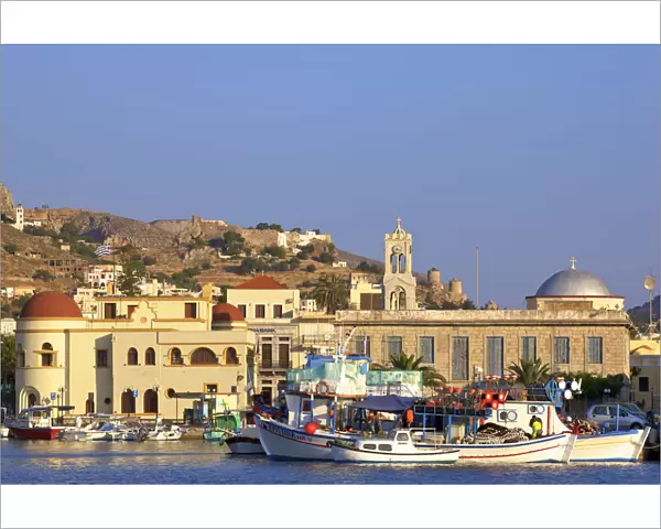 Harbour At Pothia, Kalymnos, Dodecanese, Greek Islands, Greece, Europe