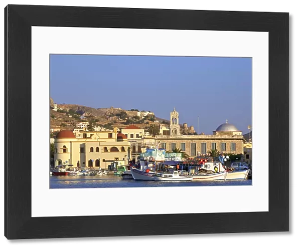 Harbour At Pothia, Kalymnos, Dodecanese, Greek Islands, Greece, Europe