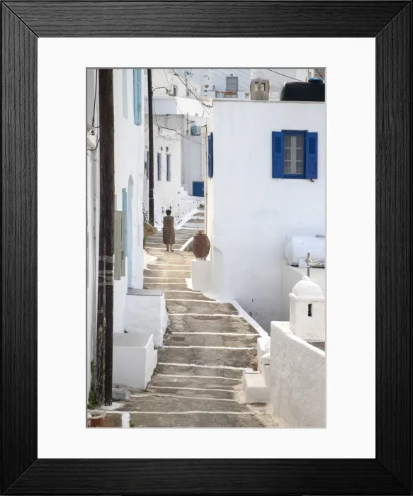 Framed Print : Greece, Cyclades Islands, Serifos, Old Town (Chora) Framed Print : Greece, Cyclades Islands, Serifos, Old Town (Chora)