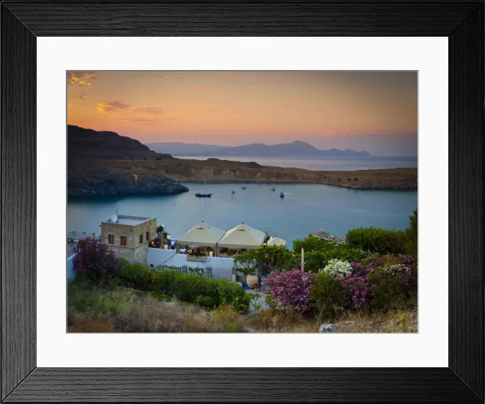 Framed Print : Lindos, Rhodes, Greece Framed Print : Lindos, Rhodes, Greece