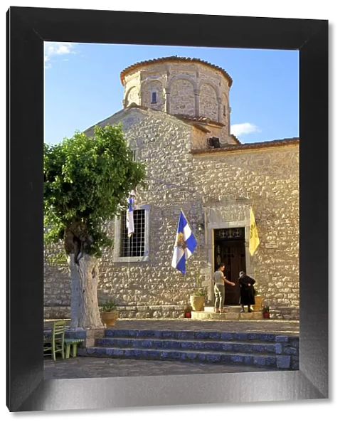 Church of Taxiarhes, Areopoli, Mani Peninsula, The Peloponnese, Greece, Southern Europe