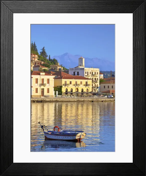 Framed Print : Gytheio, Mani Peninsula, The Peloponnese, Greece, Southern Europe Framed Print : Gytheio, Mani Peninsula, The Peloponnese, Greece, Southern Europe