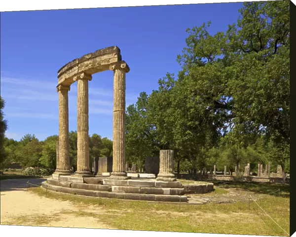 The Philippeion, Olympia, Arcadia, The Peloponnese, Greece, Southern Europe