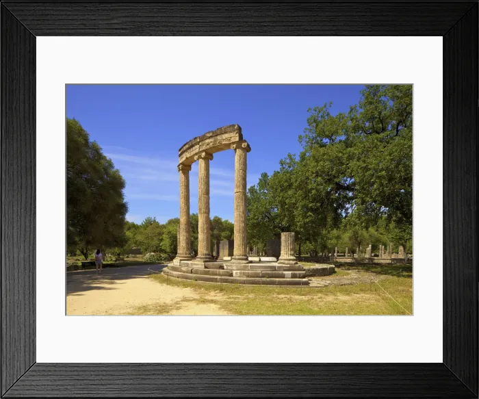 Framed Print : The Philippeion, Olympia, Arcadia, The Peloponnese, Greece, Southern Europe Framed Print : The Philippeion, Olympia, Arcadia, The Peloponnese, Greece, Southern Europe