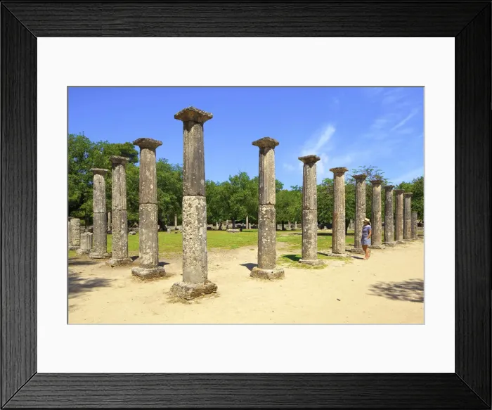 Framed Print : The Palaestra at Olympia, Arcadia, The Peloponnese, Greece, Southern Europe Framed Print : The Palaestra at Olympia, Arcadia, The Peloponnese, Greece, Southern Europe