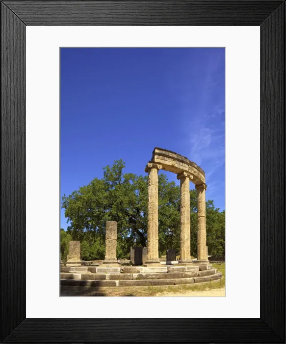 Framed Print : The Philippeion, Olympia, Arcadia, The Peloponnese, Greece, Southern Europe Framed Print : The Philippeion, Olympia, Arcadia, The Peloponnese, Greece, Southern Europe