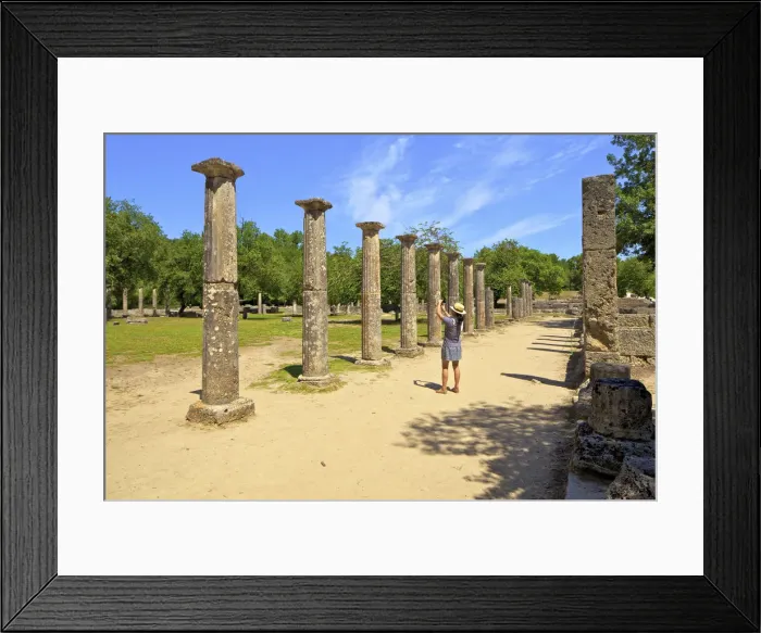 Framed Print : The Palaestra at Olympia, Arcadia, The Peloponnese, Greece, Southern Europe Framed Print : The Palaestra at Olympia, Arcadia, The Peloponnese, Greece, Southern Europe