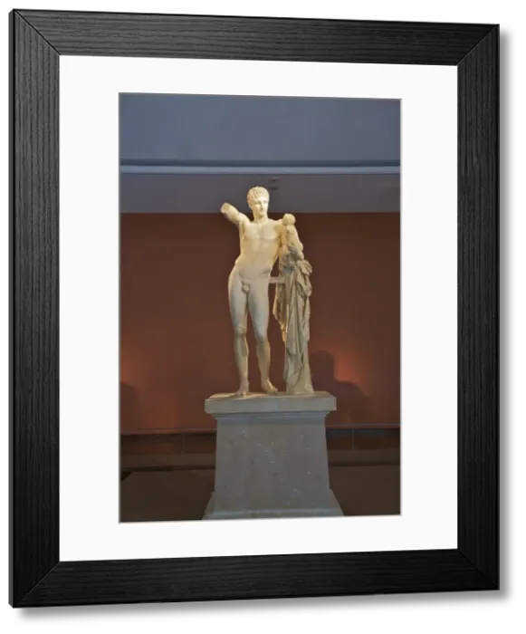 Framed Print : Hermes and the Infant Dionysus at the Archaeological Museum of Olympia, Arcadia Framed Print : Hermes and the Infant Dionysus at the Archaeological Museum of Olympia, Arcadia