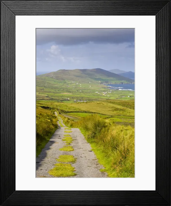 Framed Print : Landscape near Allihies, Beara Peninsula, Co. Cork & Co. Kerry, Ireland