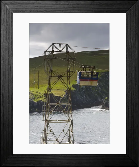 Framed Print : Dursey Island Cable Car, Beara Peninsula, Co. Cork & Co. Kerry, Ireland Framed Print : Dursey Island Cable Car, Beara Peninsula, Co. Cork & Co. Kerry, Ireland