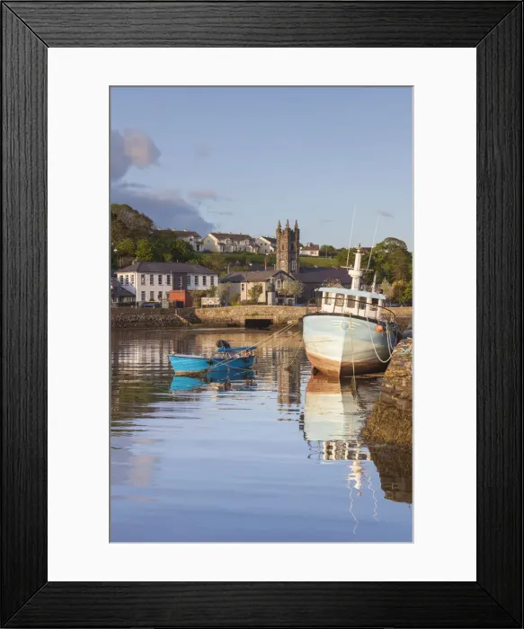 Framed Print : Ireland, County Cork, Bantry, harbor view, sunset Framed Print : Ireland, County Cork, Bantry, harbor view, sunset