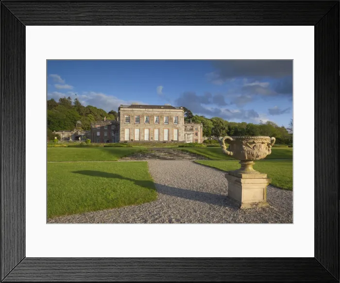 Framed Print : Ireland, County Cork, Bantry, Bantry House and Gardens, 18th century, sunset Framed Print : Ireland, County Cork, Bantry, Bantry House and Gardens, 18th century, sunset