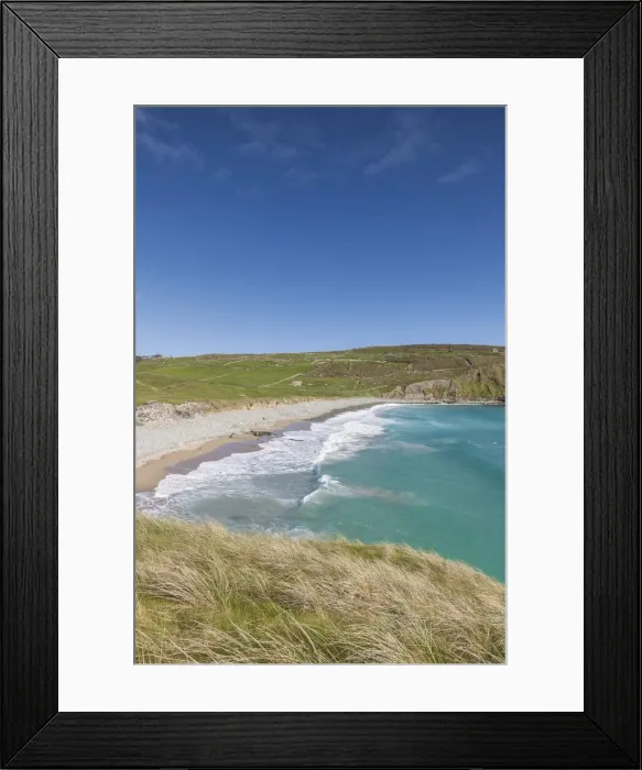 Framed Print : Ireland, County Cork, Mizen Head Peninsula, Barley Cove Beach, elevated view Framed Print : Ireland, County Cork, Mizen Head Peninsula, Barley Cove Beach, elevated view