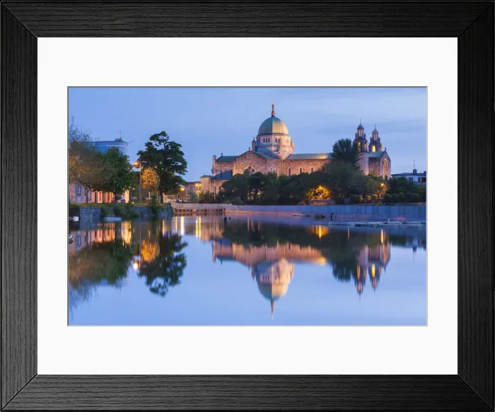 Framed Print : Ireland, County Galway, Galway City, Galway Cathedral, exterior, dusk Framed Print : Ireland, County Galway, Galway City, Galway Cathedral, exterior, dusk