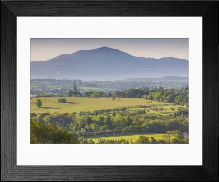 Framed Print : Ireland, County Kerry, Ring of Kerry, Killarney, elevated town view from Aghadoe Framed Print : Ireland, County Kerry, Ring of Kerry, Killarney, elevated town view from Aghadoe