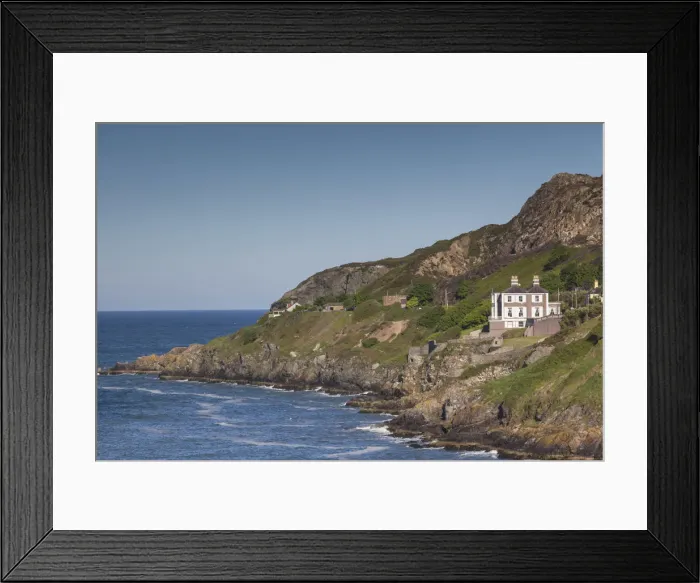 Framed Print : Ireland, County Fingal, Howth, coastal view