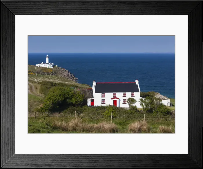 Framed Print : Ireland, County Donegal, Fanad Peninsula, Fanad Head Lighthouse Framed Print : Ireland, County Donegal, Fanad Peninsula, Fanad Head Lighthouse