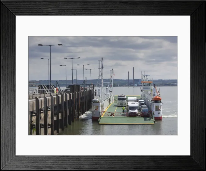 Framed Print : Ireland, County Clare, Killimer, Shannon River ferry, Killmer-Tarbert (County Kerry) Framed Print : Ireland, County Clare, Killimer, Shannon River ferry, Killmer-Tarbert (County Kerry)