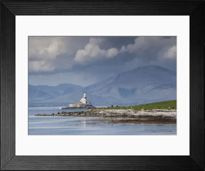 Framed Print : Ireland, County Kerry, Fenit, Fenit Lighthouse Framed Print : Ireland, County Kerry, Fenit, Fenit Lighthouse