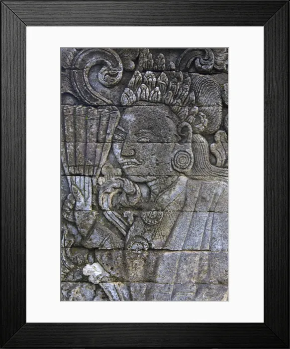 Framed Print : Indonesia, Bali, North Coast, Kubutambahan, Pura Maduwe Karang (Temple of Land Owner)