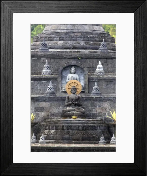 Framed Print : Indonesia, Bali, North Coast, Panjar, Brahama Vihara Arama Buddhist Temple, the most Framed Print : Indonesia, Bali, North Coast, Panjar, Brahama Vihara Arama Buddhist Temple, the most
