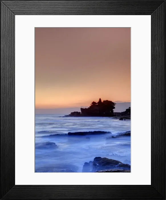 Framed Print : Indonesia, Bali, Tanah Lot Temple Framed Print : Indonesia, Bali, Tanah Lot Temple