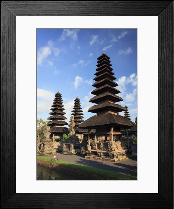 Framed Print : Indonesia, Bali, Taman Ayun Temple Framed Print : Indonesia, Bali, Taman Ayun Temple