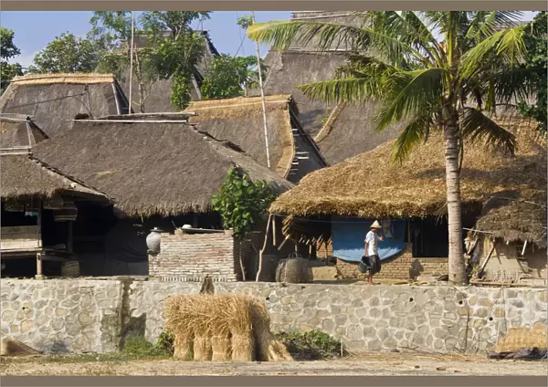 Sasak village nr Kuta, Lombok, Indonesia