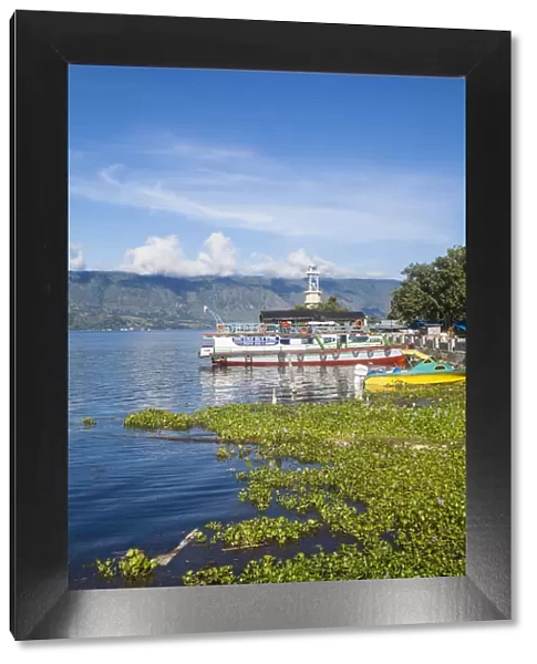 Indonesia, Sumatra, Samosir Island, Lake Toba, Parapat