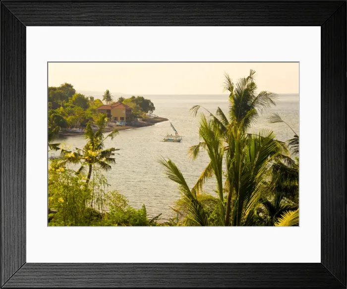 Framed Print : Amed, Bali, Indonesia