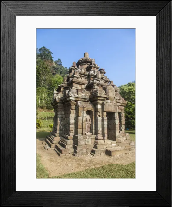 Framed Print : Indonesia, Java, Magelang, Borobudur, Candi Seloriyo Framed Print : Indonesia, Java, Magelang, Borobudur, Candi Seloriyo