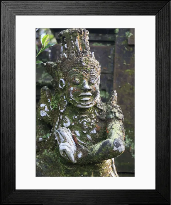 Framed Print : Indonesia, Bali, the directional temple of Pura Luhur Batukaru on the slopes of Framed Print : Indonesia, Bali, the directional temple of Pura Luhur Batukaru on the slopes of