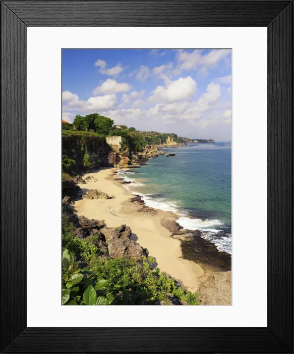 Framed Print : Bali, Bukit Peninsula, Tegalwangi Beach Framed Print : Bali, Bukit Peninsula, Tegalwangi Beach