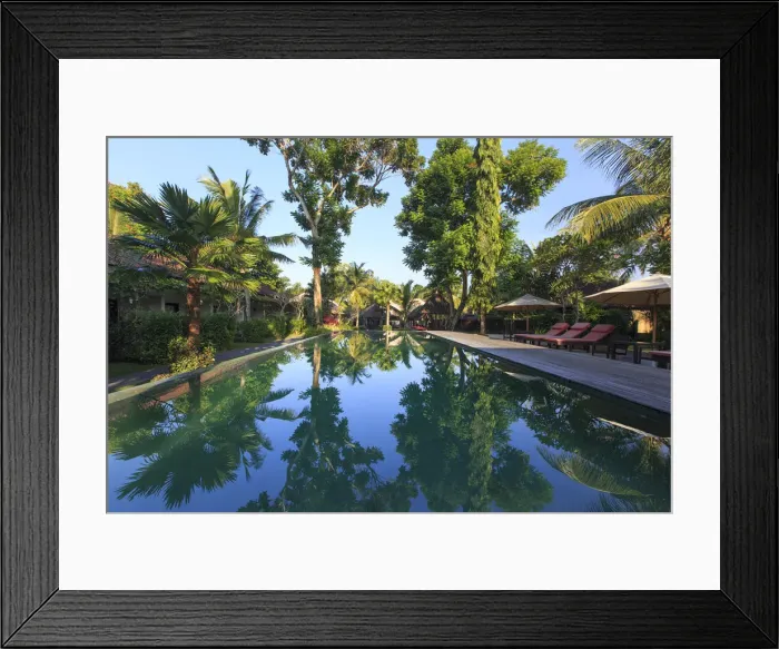Framed Print : Indonesia, Bali, Ubud, Boutique Resort Framed Print : Indonesia, Bali, Ubud, Boutique Resort