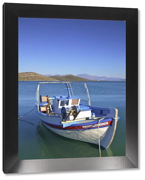 Fishing Boat, Crete, Greek Islands, Greece, Europe
