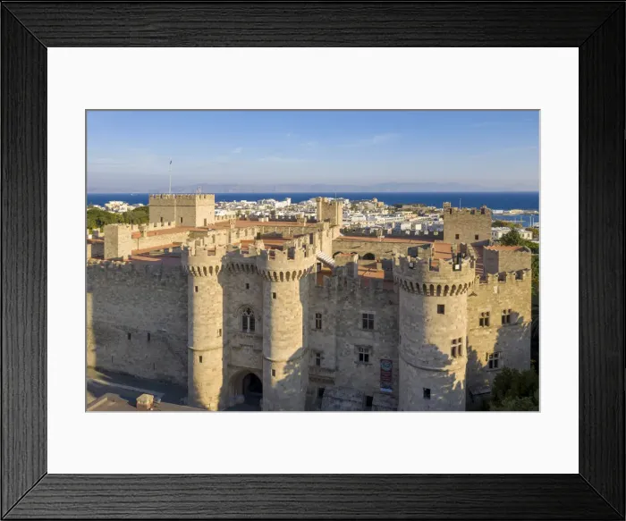 Framed Print : Greece, Rhodes, Rhodes Town, Palace of the Grand Master of the Knights Framed Print : Greece, Rhodes, Rhodes Town, Palace of the Grand Master of the Knights
