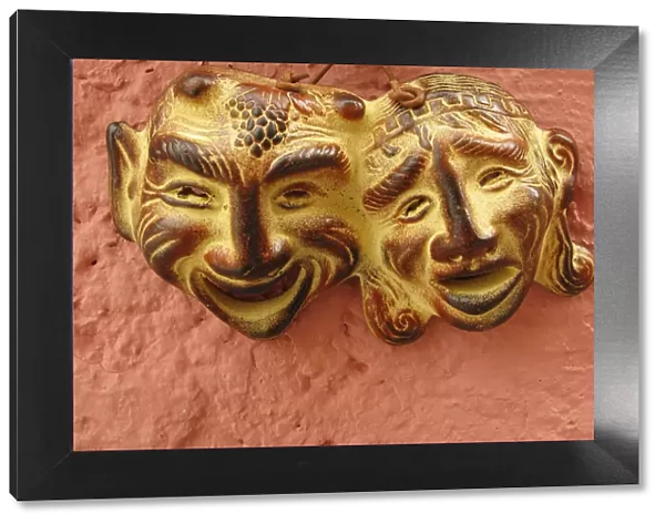 Ceramic Face Masks, Rethymnon Old Town, Crete, Greece