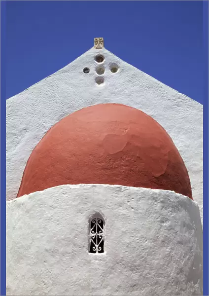 Church Exterior At Kritsa, Crete, Greek Islands, Greece, Europe
