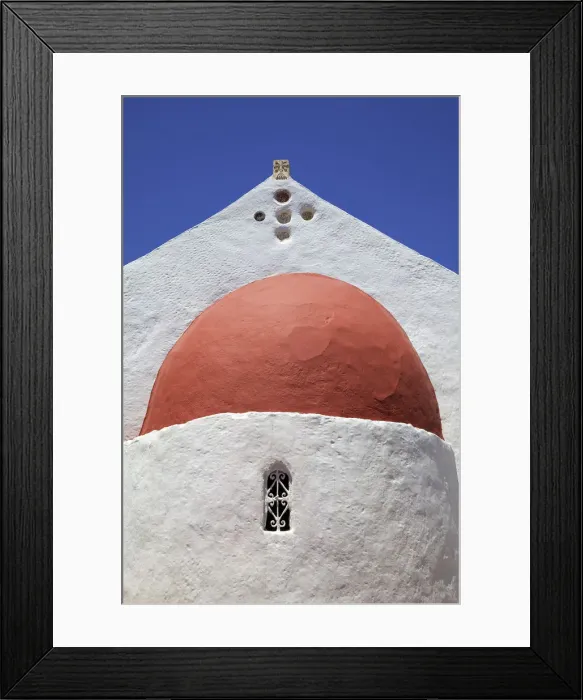 Framed Print : Church Exterior At Kritsa, Crete, Greek Islands, Greece, Europe Framed Print : Church Exterior At Kritsa, Crete, Greek Islands, Greece, Europe