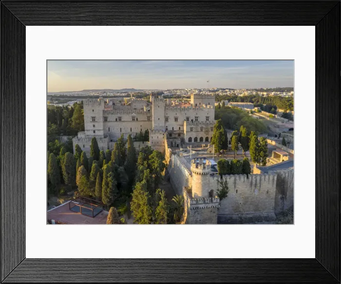 Framed Print : Greece, Rhodes, Rhodes Town, Palace of the Grand Master of the Knights Framed Print : Greece, Rhodes, Rhodes Town, Palace of the Grand Master of the Knights