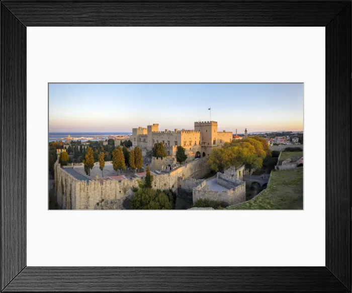 Framed Print : Greece, Rhodes, Rhodes Town, Palace of the Grand Master of the Knights Framed Print : Greece, Rhodes, Rhodes Town, Palace of the Grand Master of the Knights
